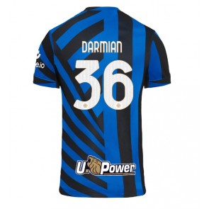 Inter Milan Matteo Darmian #36 Domácí Dres 2024-25 Krátký Rukáv